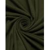 imageCOOFANDY Mens Ruffle Shawl Collar Cardigan Sleeveless Open Front Sleeveless Kimono VestArmy Green