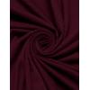 imageCOOFANDY Mens Ruffle Shawl Collar Cardigan Sleeveless Open Front Sleeveless Kimono VestWine Red