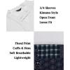 imageCOOFANDY Mens Ruffle Shawl Collar Lightweight Cardigan Long Kimono Jackets Open Front Drape Cape CoatWhite