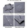 imageCOOFANDY Mens Shacket Long Sleeve Shirt Jacket with Pockets Lightweight Quilted OvershirtLight Grey