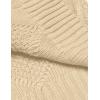 imageCOOFANDY Mens Shawl Collar Cardigan Sweater Slim Fit Button Down Cable Knitted Sweater with PocketsBeige
