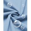 imageCOOFANDY Mens Short Sleeve Button Down Shirts Casual Summer Beach Shirt Wedding Dress Shirts with PocketLight Blue