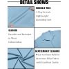 imageCOOFANDY Mens Short Sleeve Dress Shirts Button Down Untucked Wrinkle Free Shirts Casual Summer Shirt with PocketLight Blue