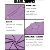 imageCOOFANDY Mens Short Sleeve Dress Shirts Button Down Untucked Wrinkle Free Shirts Casual Summer Shirt with PocketLilac
