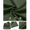 imageCOOFANDY Mens Short Sleeve Dress Shirts Stain Shield Button Down Shirt for Summer Business Wedding PartyArmy Green
