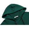 imageCOOFANDY Mens Short Sleeve Hoodie Workout Gym Sweatshirt Muscle Fit Fashion Athletic Hoodies Pullover Cotton Hooded TShirtsGreen
