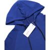 imageCOOFANDY Mens Short Sleeve Hoodie Workout Gym Sweatshirt Muscle Fit Fashion Athletic Hoodies Pullover Cotton Hooded TShirtsSnorkel Blue