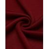 imageCOOFANDY Mens Sleeveless V Neck Pullover Sweater Slim Fit Casual Argyle Sweater VestPure Maroon