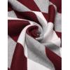 imageCOOFANDY Mens Sleeveless V Neck Pullover Sweater Slim Fit Casual Argyle Sweater VestWine Red