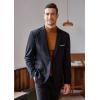 imageCOOFANDY Mens Slim Fit Mock Turtleneck Pullover Sweater Casual Basic Knitted Thermal SweatersBrown