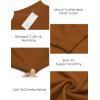 imageCOOFANDY Mens Slim Fit Mock Turtleneck Pullover Sweater Casual Basic Knitted Thermal SweatersBrown