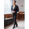 imageCOOFANDY Mens Slim Fit Mock Turtleneck Pullover Sweater Casual Basic Knitted Thermal SweatersKhaki