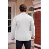 imageCOOFANDY Mens Slim Fit Mock Turtleneck Pullover Sweater Casual Basic Knitted Thermal SweatersWhite