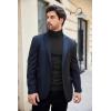 imageCOOFANDY Mens Slim Fit Turtleneck Sweater Casual Basic Knitted Long Sleeve Pullover SweaterAblack