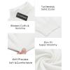 imageCOOFANDY Mens Slim Fit Turtleneck Sweater Casual Basic Knitted Long Sleeve Pullover SweaterWhite