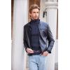 imageCOOFANDY Mens Slim Fit Turtleneck Sweater Casual Pullover Sweater Lightweight Ribbed SweaterNavy Blue