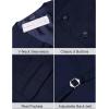 imageCOOFANDY Mens Suit Vest Formal Dress Vest Slim Fit Buesiness Wedding Waistcoat01navy Blue