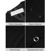 imageCOOFANDY Mens Suit Vest Formal Dress Vest Slim Fit Buesiness Wedding WaistcoatBlack