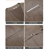 imageCOOFANDY Mens Suit Vest Slim Fit Casual Business Vests Lightweight VNeck Formal Dress Waistcoat for Wedding PromBrown