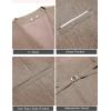 imageCOOFANDY Mens Suit Vest Slim Fit Casual Business Vests Lightweight VNeck Formal Dress Waistcoat for Wedding PromKhaki