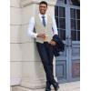imageCOOFANDY Mens Suit Vest Slim Fit Casual Business Vests Lightweight VNeck Formal Dress Waistcoat for Wedding PromLight Grey