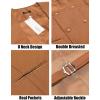 imageCOOFANDY Mens Suit Vest Slim Fit Double Breasted Dress Vest Casual Business Formal WaistcoatLight Brown