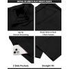 imageCOOFANDY Mens Suits 2 Piece Slim Fit Suit Set 2 Button Lightweight Casual Knit Blazer Suit Jacket PantsBlack