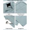 imageCOOFANDY Mens Suits 2 Piece Slim Fit Suit Set 2 Button Lightweight Casual Knit Blazer Suit Jacket PantsLight Blue
