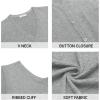 imageCOOFANDY Mens Sweater Vest V Neck Casual Sleeveless Knitted Button Cardigan VestGrey