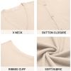 imageCOOFANDY Mens Sweater Vest V Neck Casual Sleeveless Knitted Button Cardigan VestLight Khaki