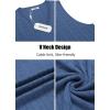 imageCOOFANDY Mens Sweater Vest V Neck Slim Fit Cable Knitted Sleeveless Pullover SweaterBlue