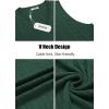 imageCOOFANDY Mens Sweater Vest V Neck Slim Fit Cable Knitted Sleeveless Pullover SweaterGreen