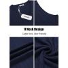 imageCOOFANDY Mens Sweater Vest V Neck Slim Fit Cable Knitted Sleeveless Pullover SweaterNavy Blue