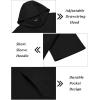 imageCOOFANDY Mens Tracksuit 2 Piece Hooded Athletic Sweatsuit Short Sleeve Casual Sports Hoodie Shorts SetBlack