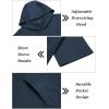 imageCOOFANDY Mens Tracksuit 2 Piece Hooded Athletic Sweatsuit Short Sleeve Casual Sports Hoodie Shorts SetBlue