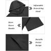imageCOOFANDY Mens Tracksuit 2 Piece Hooded Athletic Sweatsuit Short Sleeve Casual Sports Hoodie Shorts SetDark Grey