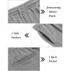 imageCOOFANDY Mens Tracksuit 2 Piece Hooded Athletic Sweatsuit Short Sleeve Casual Sports Hoodie Shorts SetLight Grey