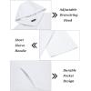 imageCOOFANDY Mens Tracksuit 2 Piece Hooded Athletic Sweatsuit Short Sleeve Casual Sports Hoodie Shorts SetWhite