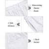 imageCOOFANDY Mens Tracksuit 2 Piece Hooded Athletic Sweatsuit Short Sleeve Casual Sports Hoodie Shorts SetWhite