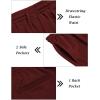 imageCOOFANDY Mens Tracksuit 2 Piece Hooded Athletic Sweatsuit Short Sleeve Casual Sports Hoodie Shorts SetWine Red