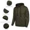 imageCOOFANDY Mens Tracksuit 2 Piece Hooded Athletic Sweatsuits Casual Running Jogging Sport Suit SetsArmy Green