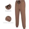 imageCOOFANDY Mens Tracksuit 2 Piece Hooded Athletic Sweatsuits Casual Running Jogging Sport Suit SetsBrown