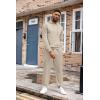 imageCOOFANDY Mens Tracksuit 2 Piece Hoodie Athletic Sweatsuits Casual Jogging Suit SetsKhaki