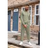 imageCOOFANDY Mens Tracksuit 2 Piece Hoodie Athletic Sweatsuits Casual Jogging Suit SetsMalachite Green