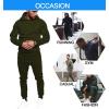 imageCOOFANDY Mens Tracksuit 2 Piece Hoodie Sweatsuit Sets Casual Jogging Athletic SuitsArmy Green