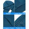 imageCOOFANDY Mens Tracksuit 2 Piece Hoodie Sweatsuit Sets Casual Jogging Athletic SuitsDark Blue