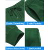 imageCOOFANDY Mens Tracksuit 2 Piece Hoodie Sweatsuit Sets Casual Jogging Athletic SuitsDark Green