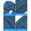 imageCOOFANDY Mens Tracksuit 2 Piece Hoodie Sweatsuit Sets Casual Jogging Athletic SuitsGray Blue Black