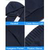 imageCOOFANDY Mens Tracksuit 2 Piece Hoodie Sweatsuit Sets Casual Jogging Athletic SuitsNavy Blue