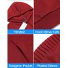imageCOOFANDY Mens Tracksuit 2 Piece Hoodie Sweatsuit Sets Casual Jogging Athletic SuitsRed
